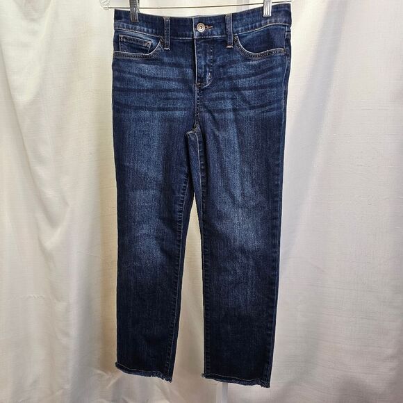St. John's Bay Straight Leg Jeans Size 4P - Picture 3 of 9
